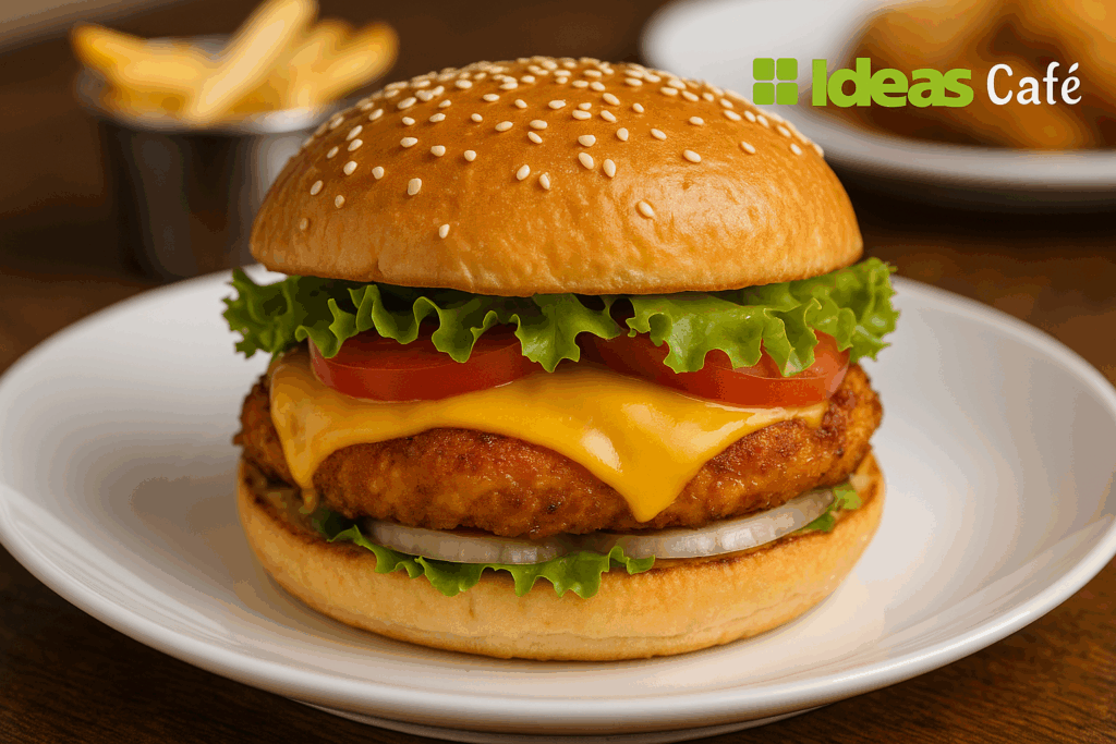 Chicken Cheese Burger